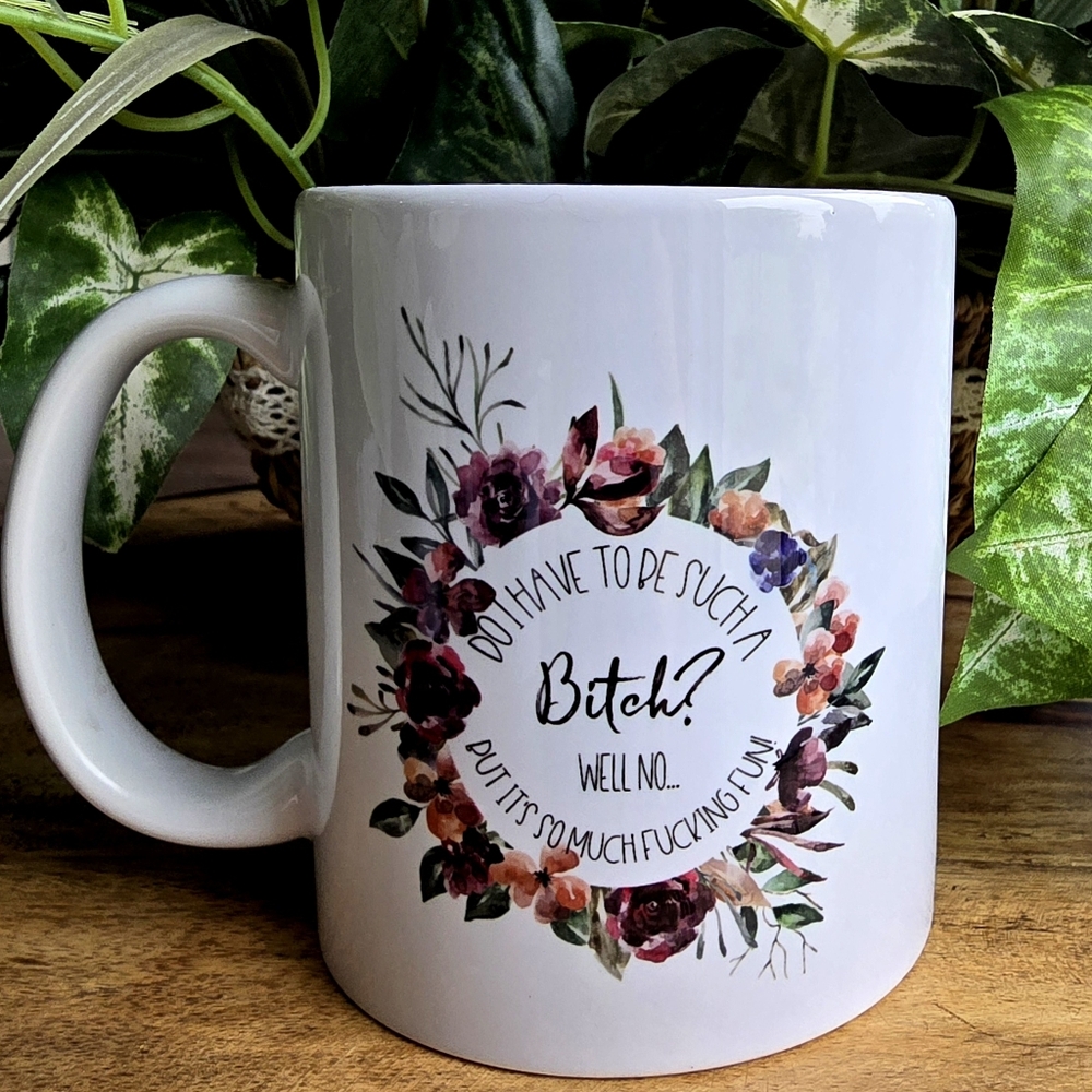 🫟 Coffee Mug With Sarcastic Message